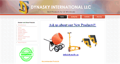 Desktop Screenshot of dynasky.us